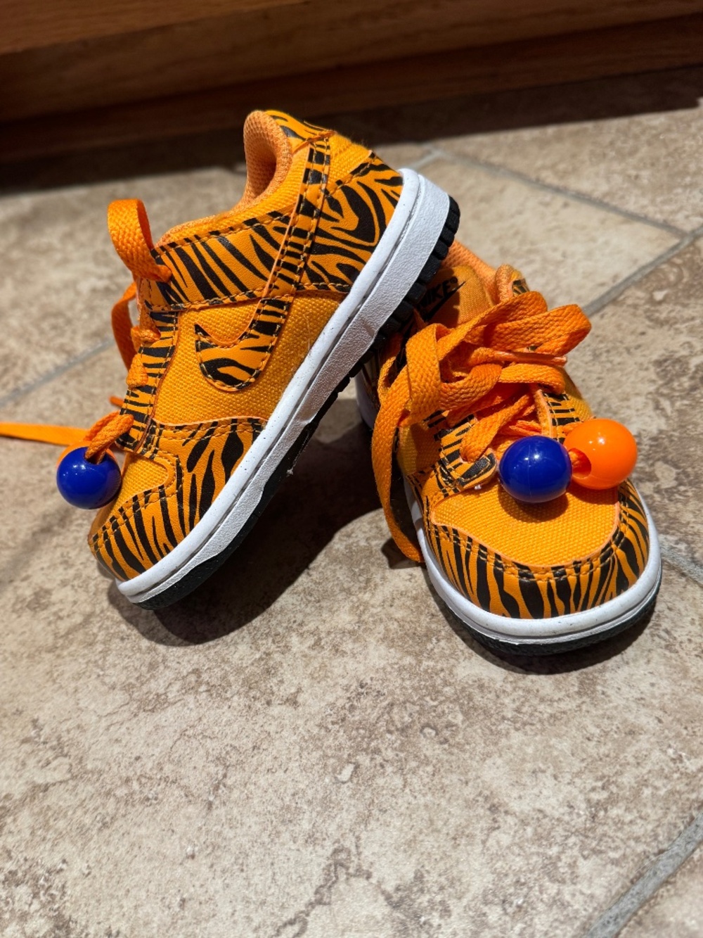 Tiger Print Girl Sneakers
